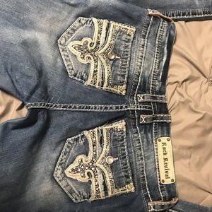 Rock revival skinny jeans